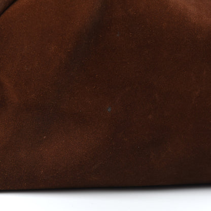 Prada Suede Scamosciato Logo Bowler Sigaro 10 of 10