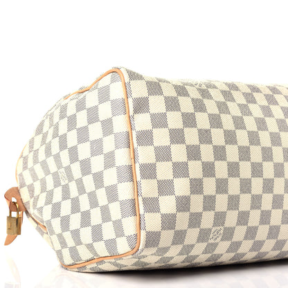 Louis Vuitton Damier Azur Speedy 35 8 of 10