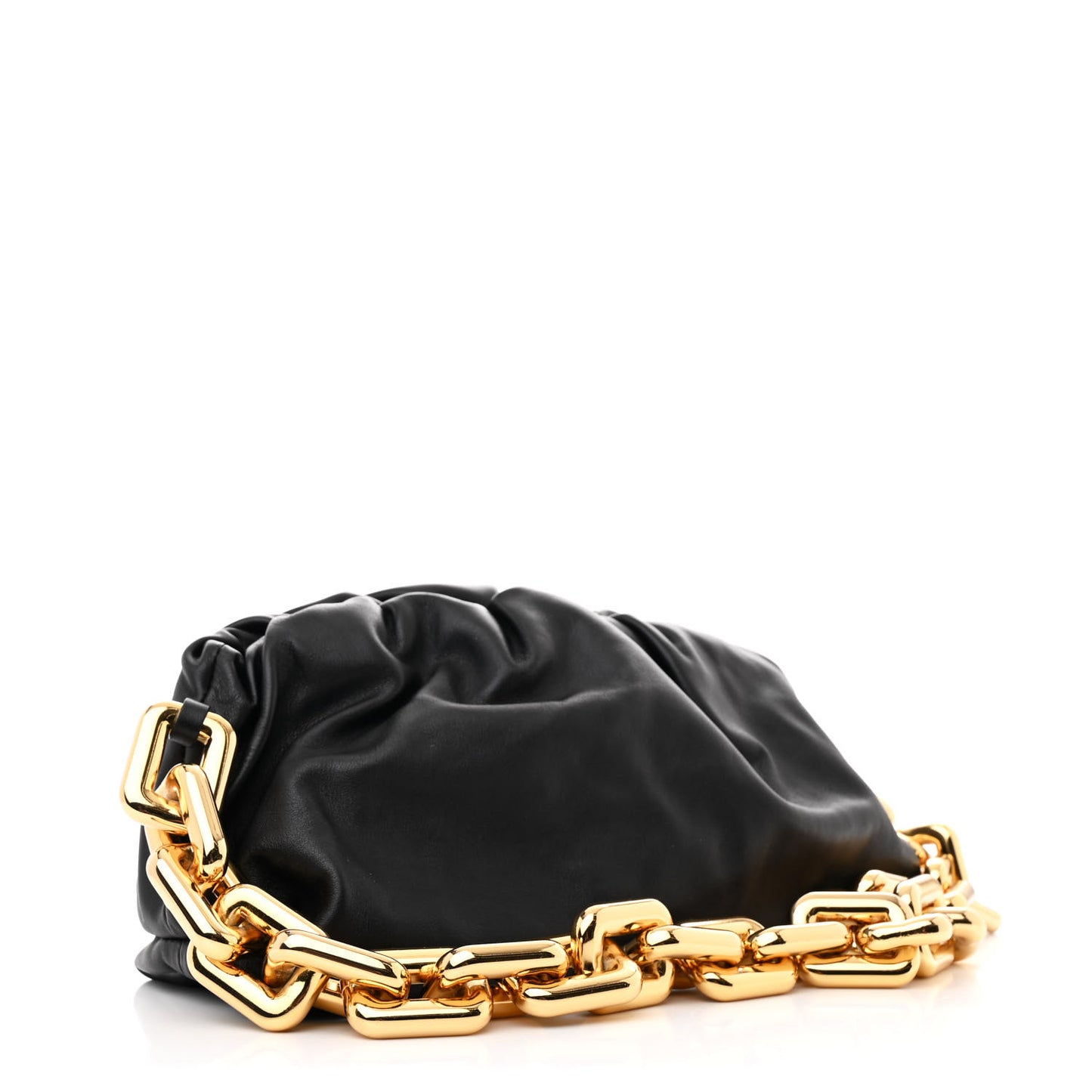 Calfskin The Pouch Chain Black