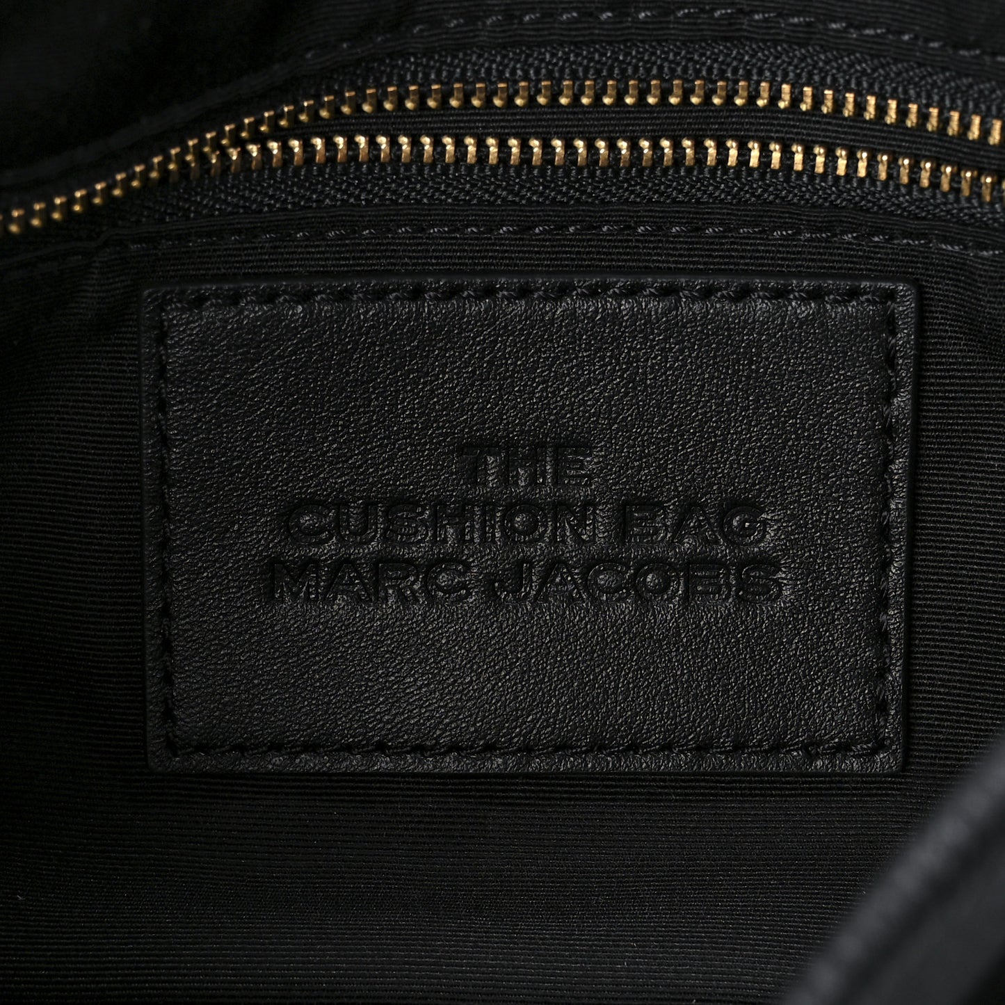 Calfskin The Mini Cushion Bag Black