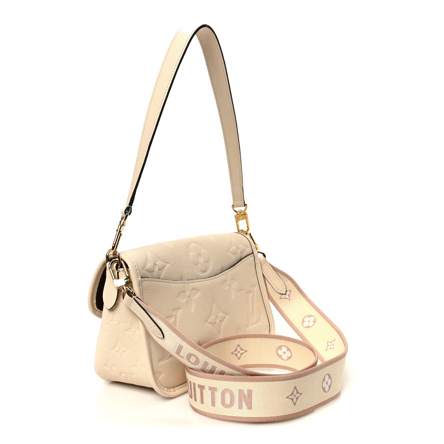 Louis Vuitton Empreinte Monogram Giant Diane Cream 3 of 10