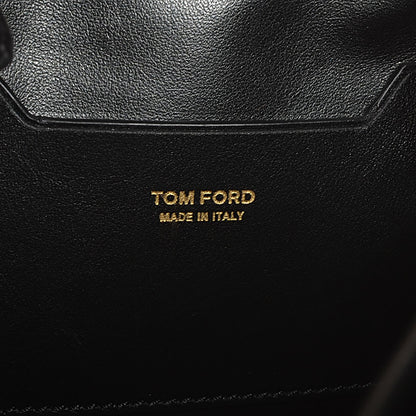 Tom Ford Calfskin Small Tassel Bucket Bag Black 7 of 8