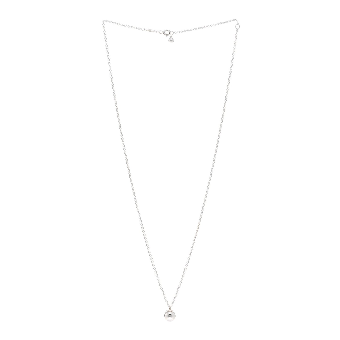 Sterling Silver 8mm HardWear Ball Pendant Necklace