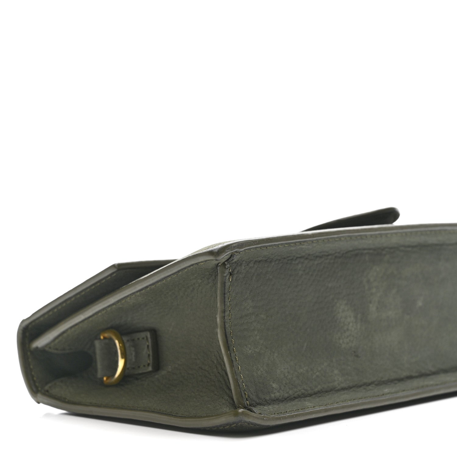 Jacquemus Nubuck Le Grand Bambino Dark Green 8 of 15