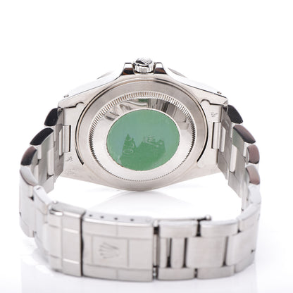 Rolex Stainless Steel 40mm Oyster Perpetual Date Explorer II Watch White 16570 5 of 7