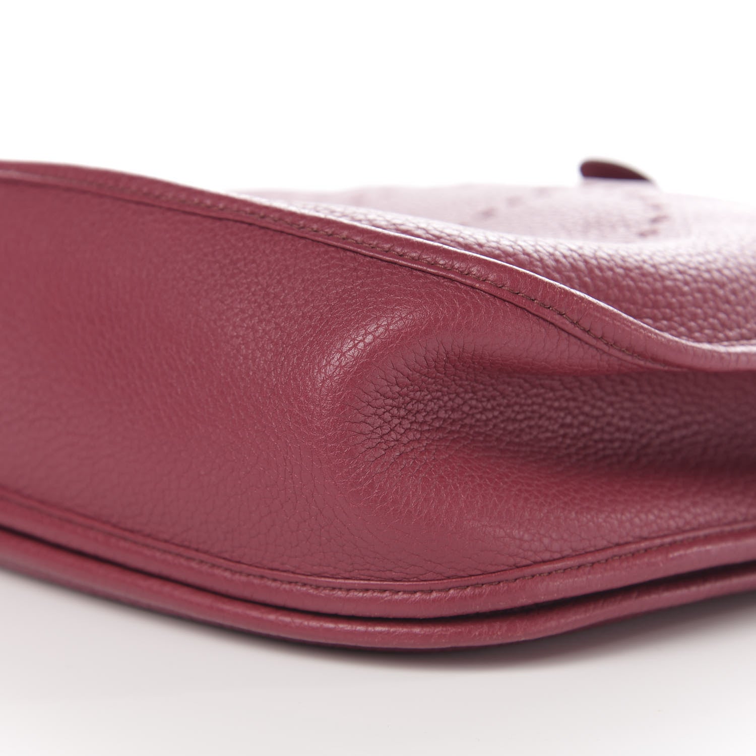 Hermes Taurillon Clemence Evelyne III PM Rubis 10 of 12
