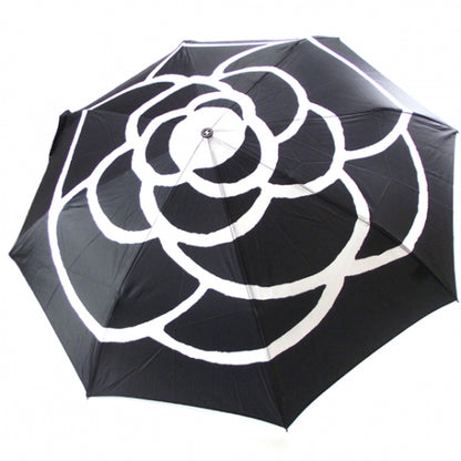 Chanel Camellia Umbrella Black/White 1 of 6