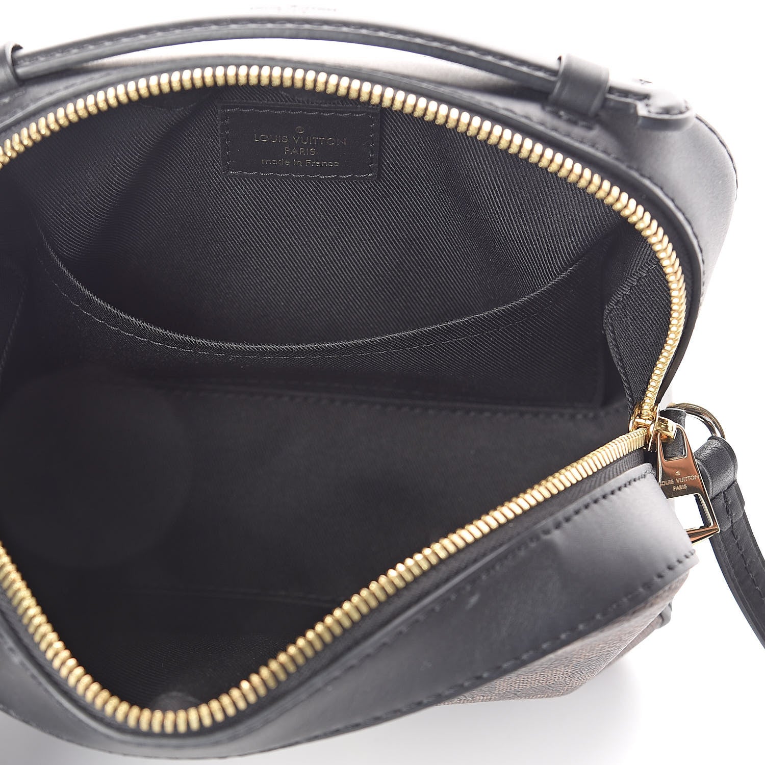 Louis Vuitton Damier Ebene Santa Monica Black 5 of 9