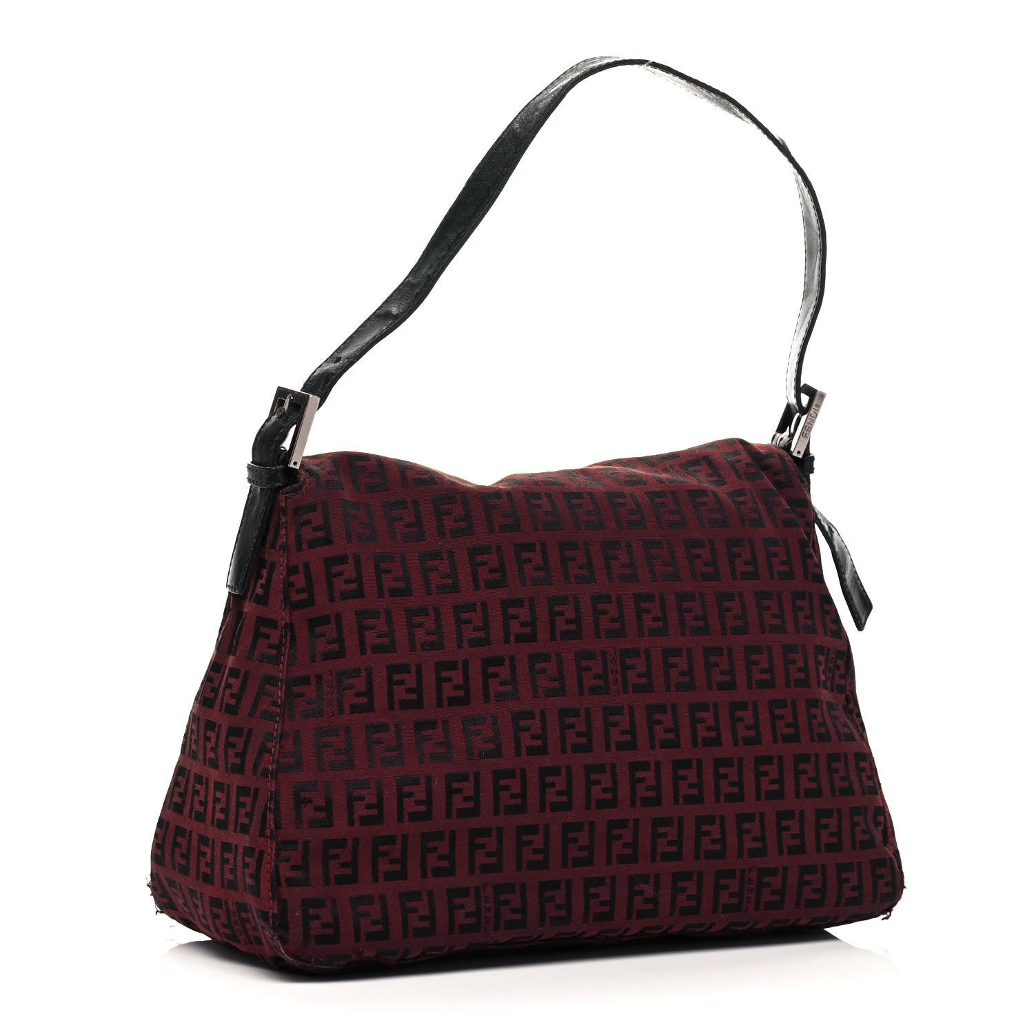 Fendi Zucchino Mama Baguette Red 3 of 9