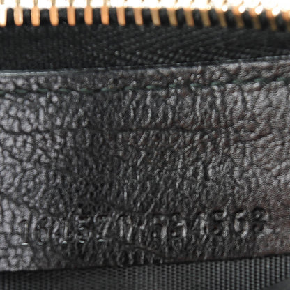 Saint Laurent Buffalo Muse Zip Around Wallet Black 8 of 8
