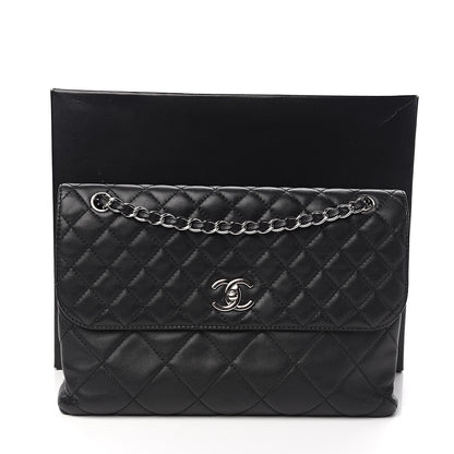 Chanel Calfskin Quilted In The Business Flap Bag Black 12 of 12