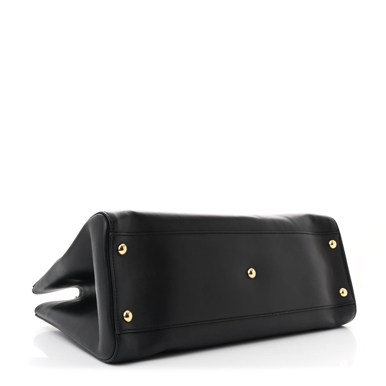 Gucci Calfskin Large Sylvie Top Handle Tote Black 4 of 12