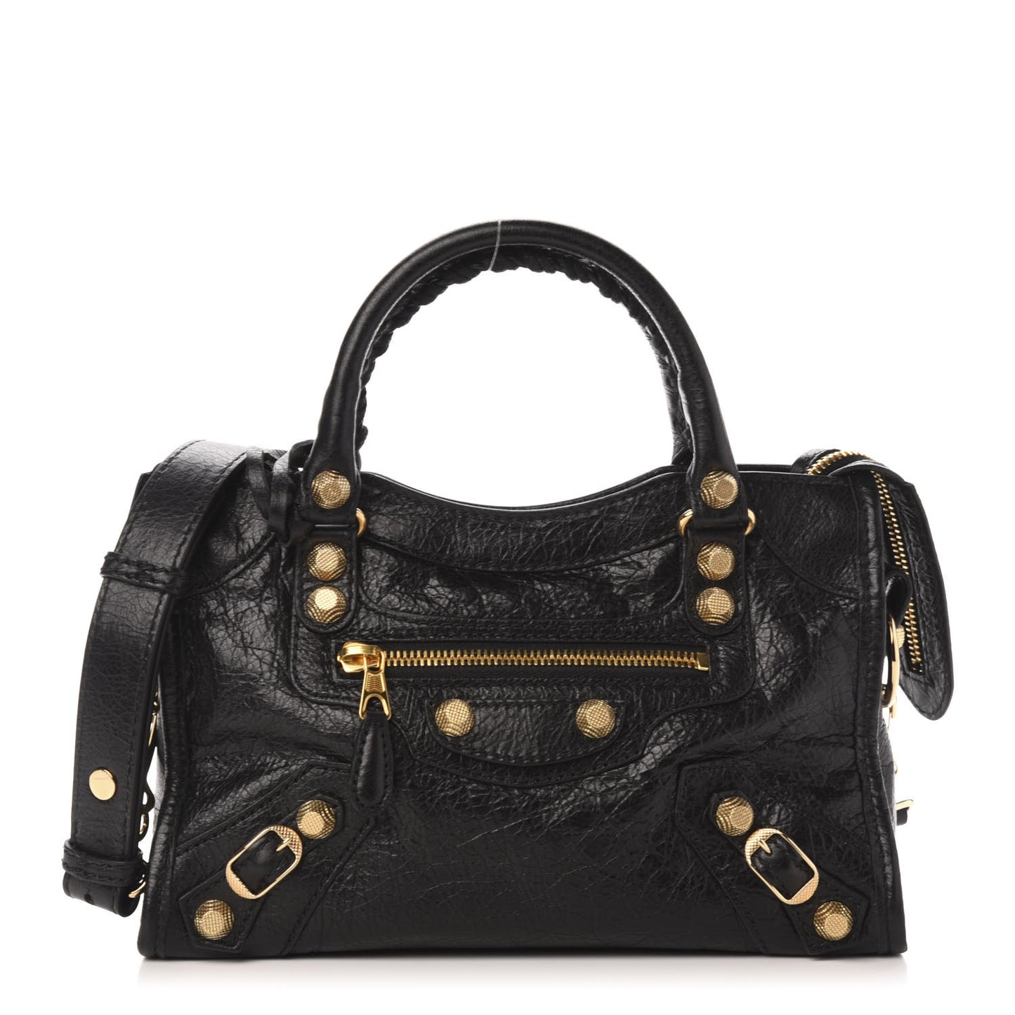 Agneau Giant 12 Gold Hardware Mini City Black