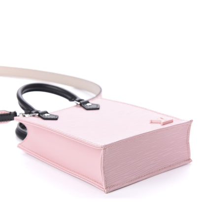 Louis Vuitton Epi Petit Sac Plat Rose Ballerine 4 of 10