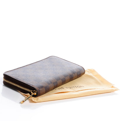 Louis Vuitton Damier Ebene Zippy Wallet 4 of 7