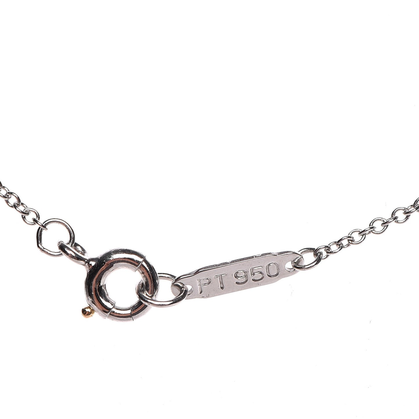 Platinum Diamond .17ct Solitaire Pendant Necklace