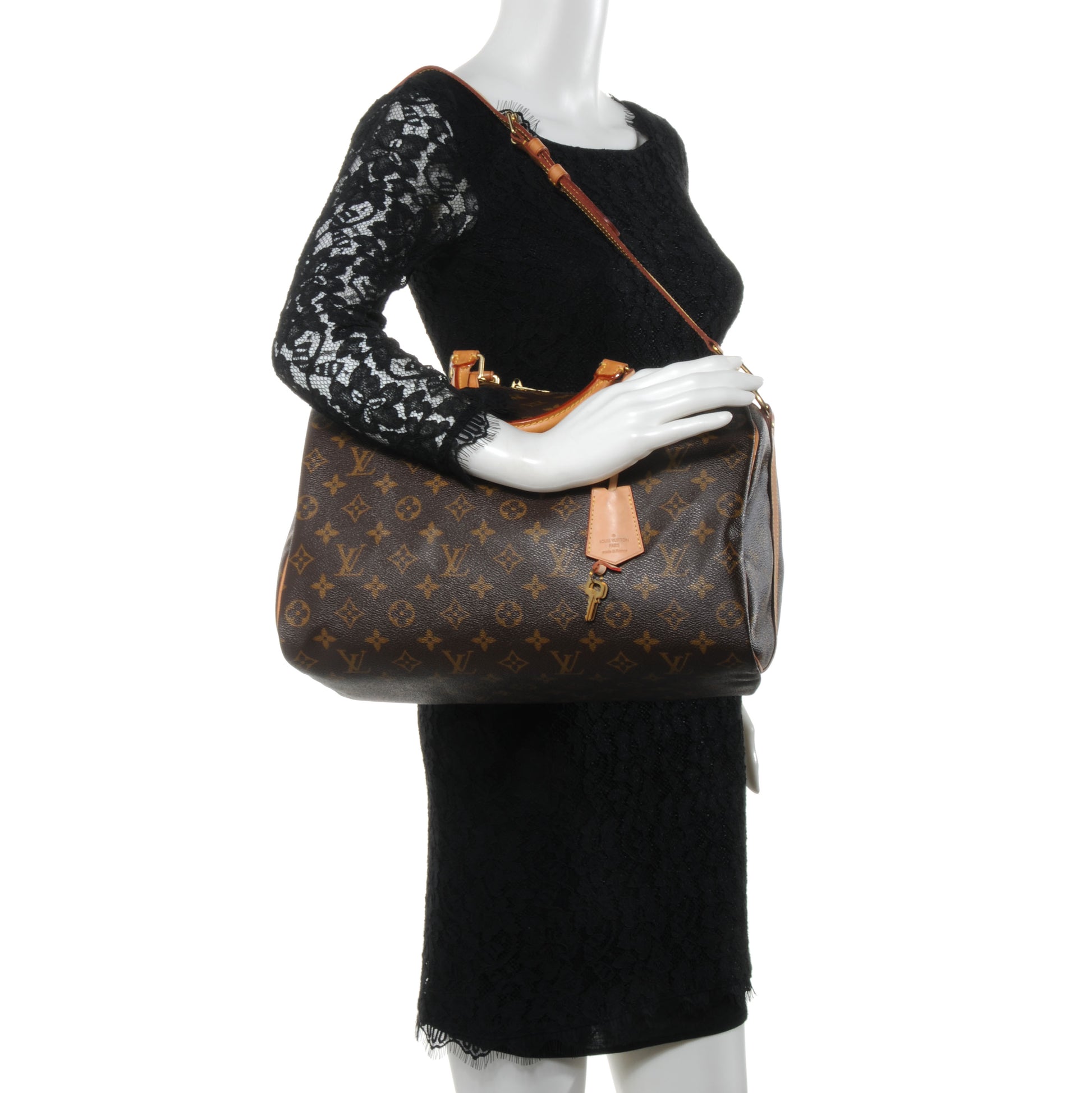 Louis Vuitton Monogram Speedy Bandouliere 35 2 of 9