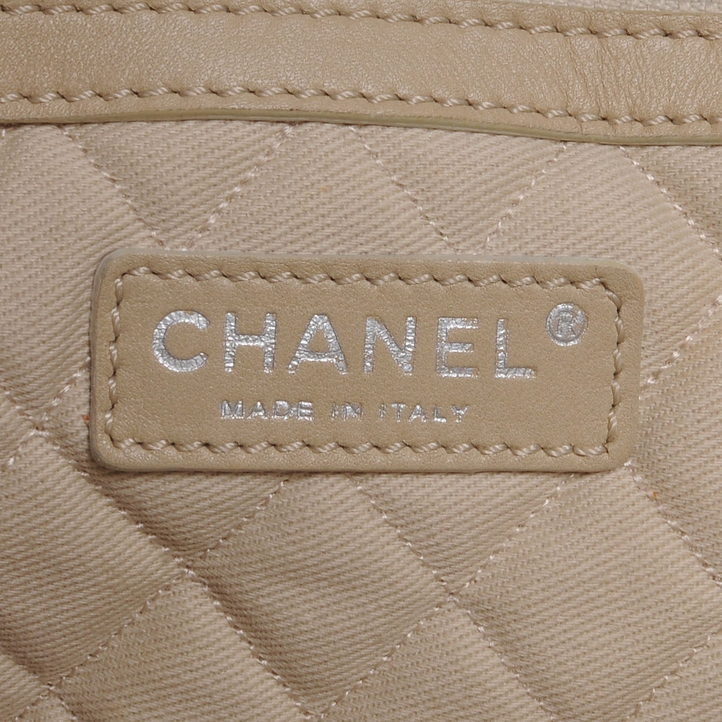 Chanel Calfskin Small CC Bowler White 6 of 7