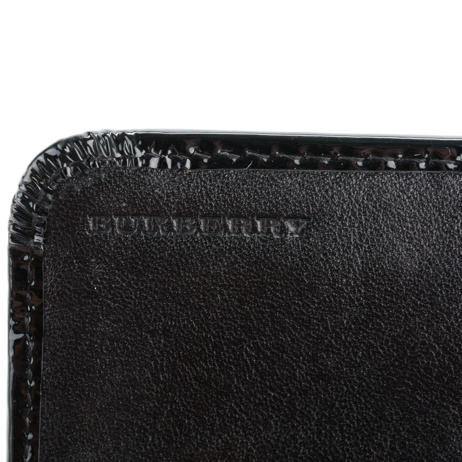 Burberry Supernova Check Penrose Continental Wallet Black 6 of 7