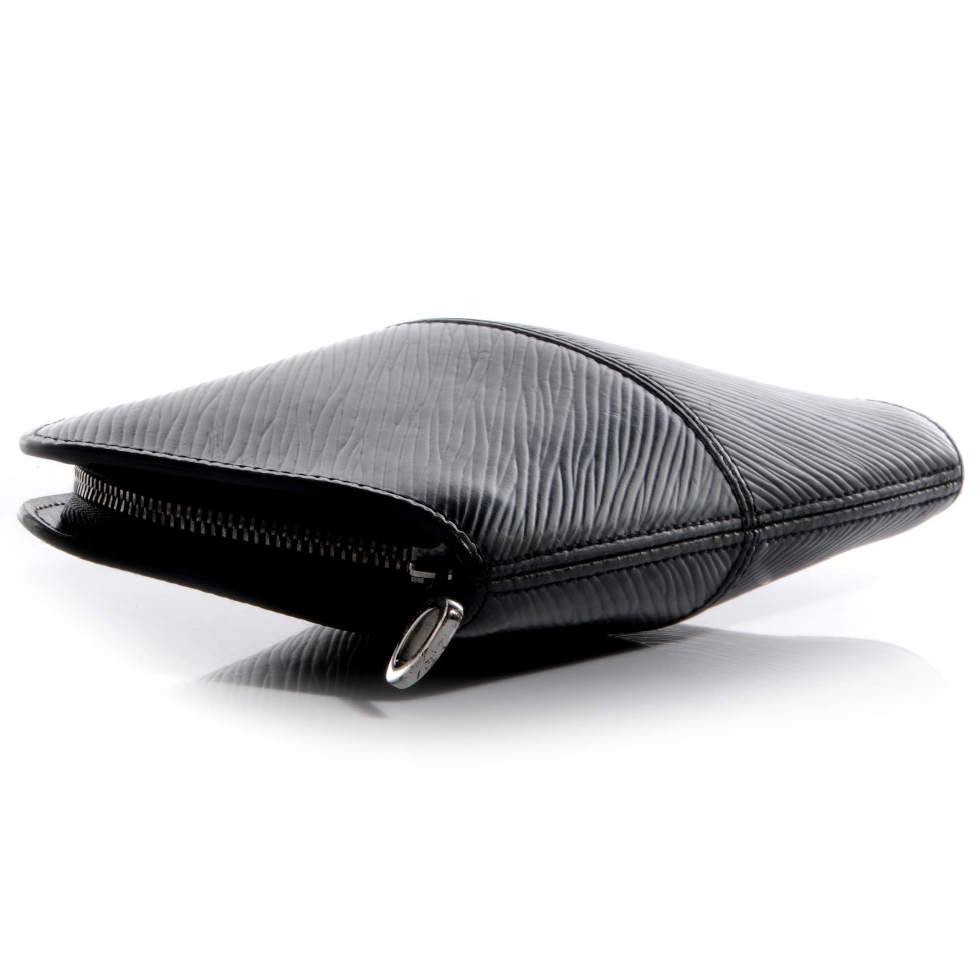 Louis Vuitton Epi Demi Lune Wallet Black 4 of 9