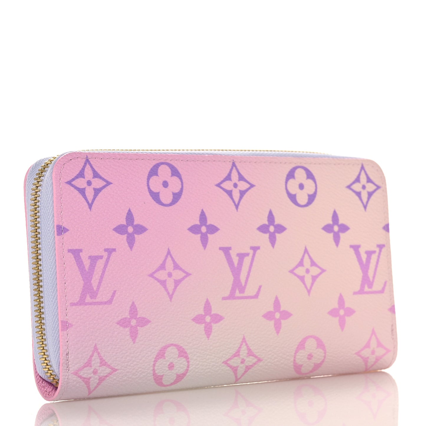 Monogram Giant Spring In The City Zippy Wallet Sunrise Pastel