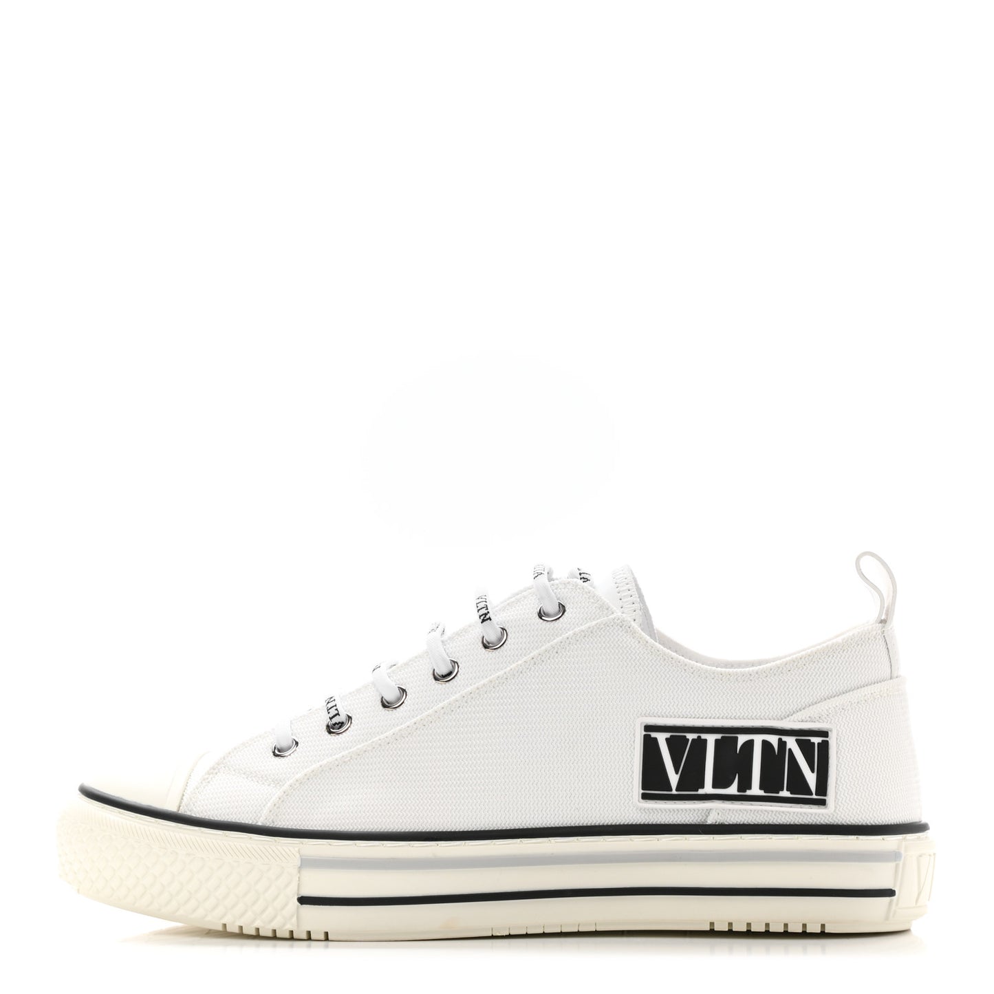 Patent Calfskin Womens Giggies Low Top Sneakers 40.5 White