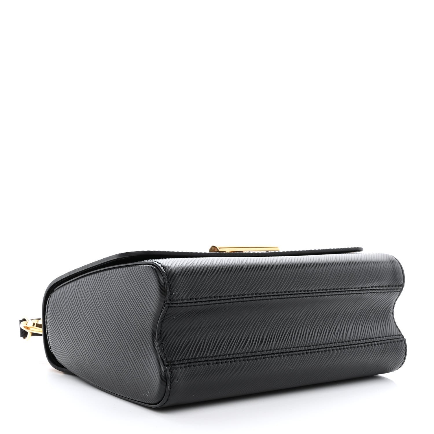 Louis Vuitton Epi Twist Top Handle Shoulder Bag MM Black 5 of 10