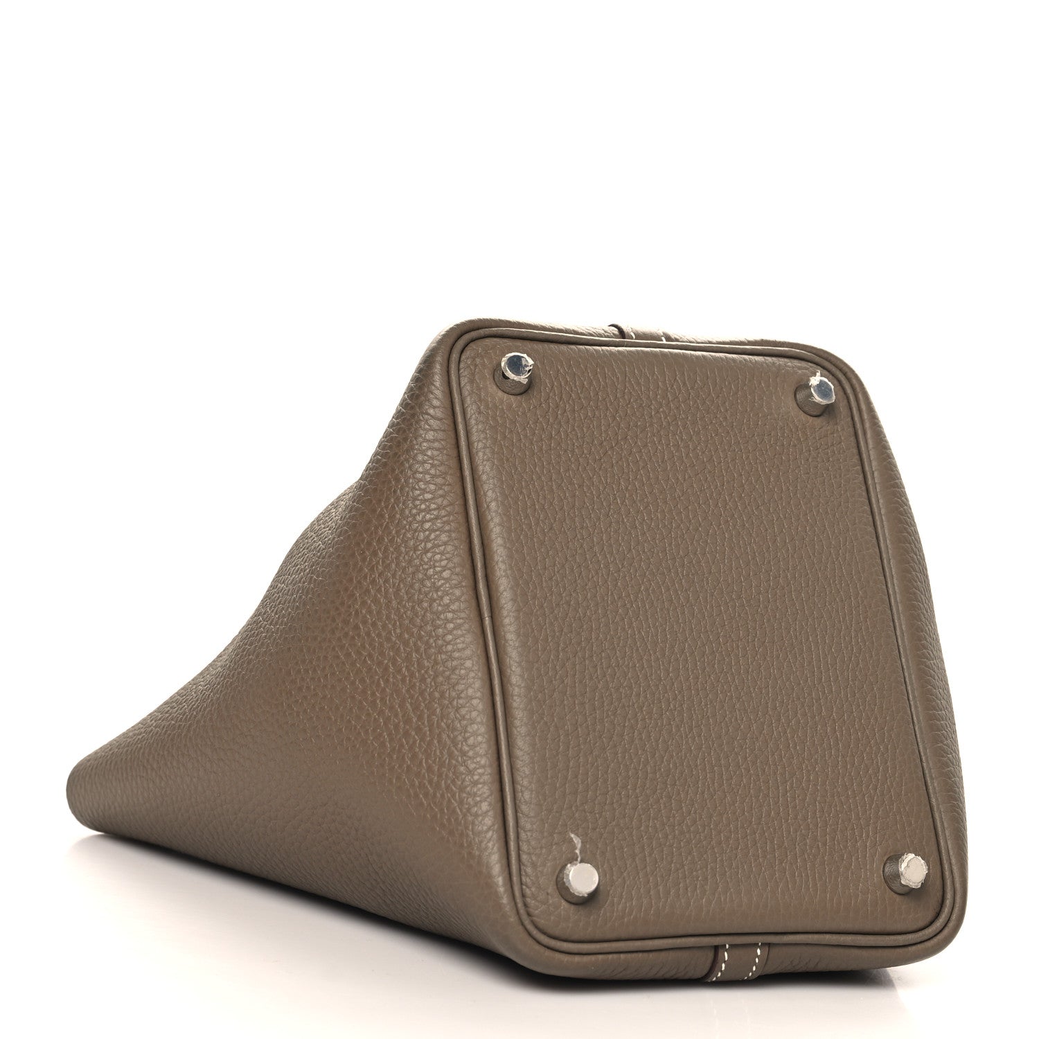 Hermes Taurillon Clemence Picotin Lock 18 PM Etoupe 6 of 25