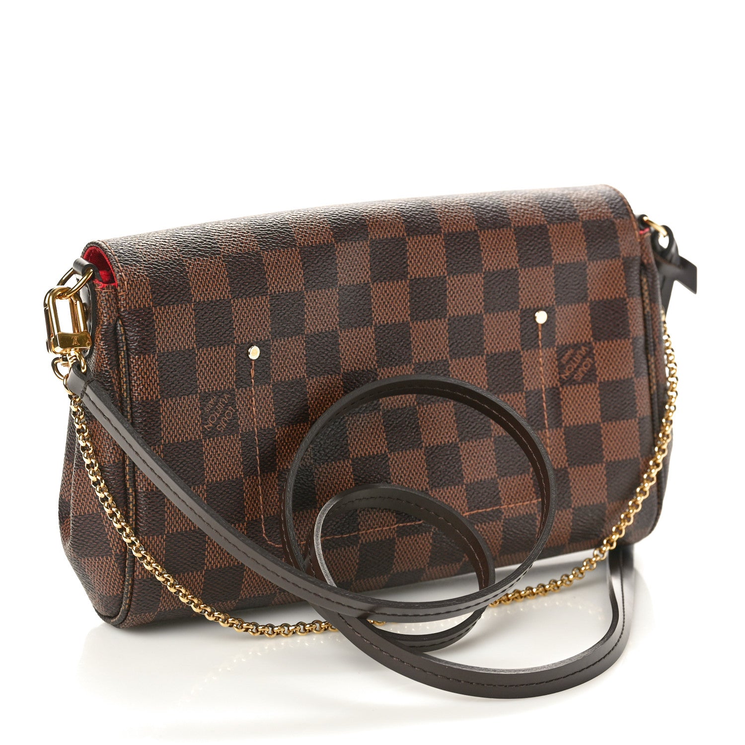 Louis Vuitton Damier Ebene Favorite MM 3 of 9
