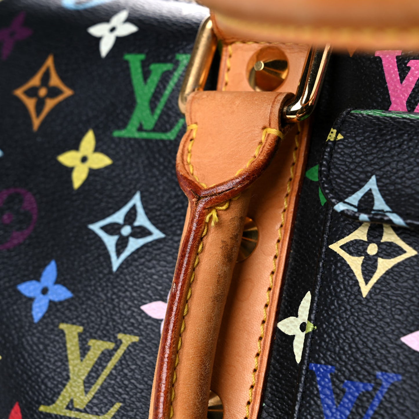 Monogram Multicolor Keepall 45 Black