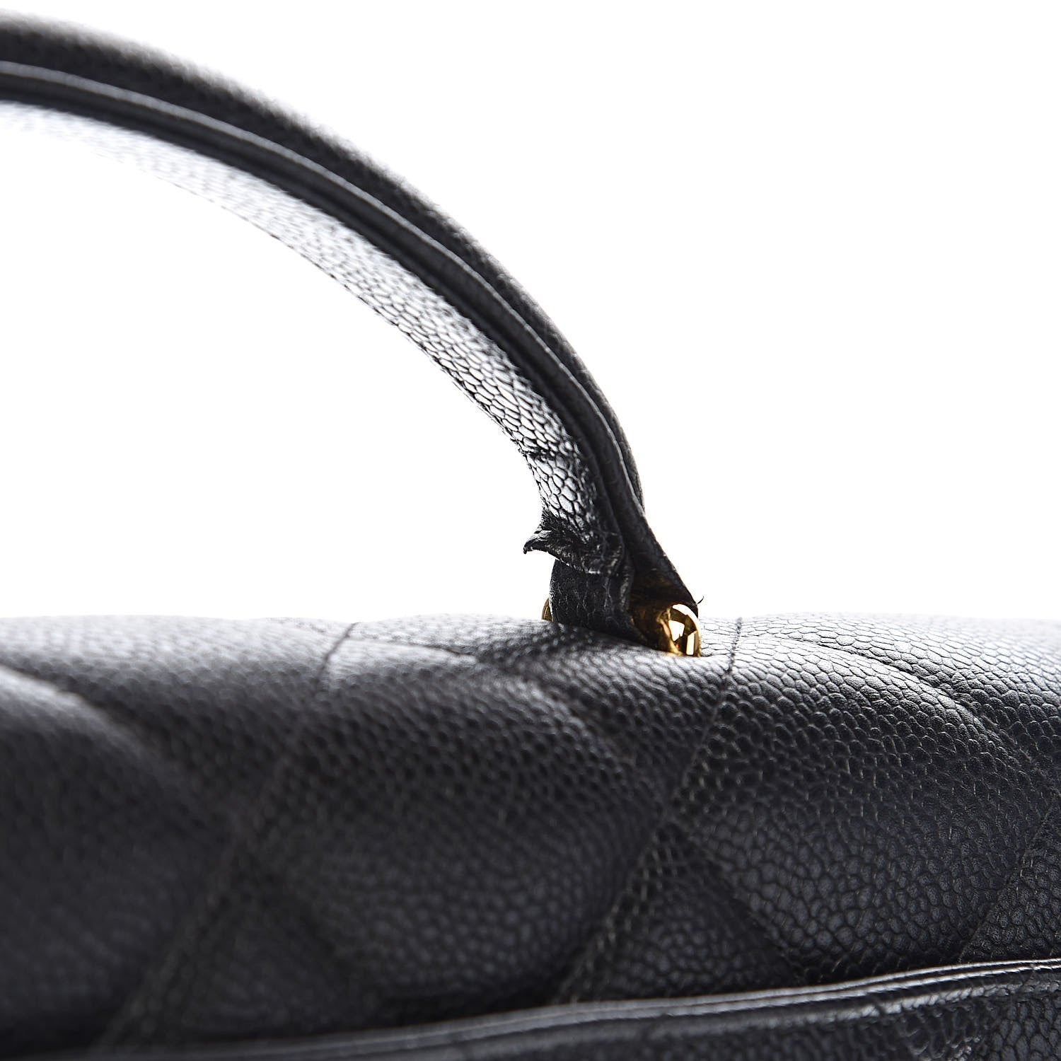 Chanel Caviar Quilted Briefcase Laptop Bag Black 10 of 13