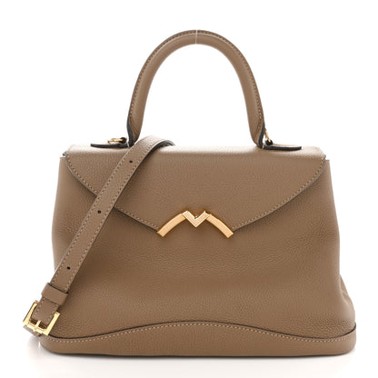 Moynat Taurillon Blush Calfskin Gabby PM Taupe 1 of 11