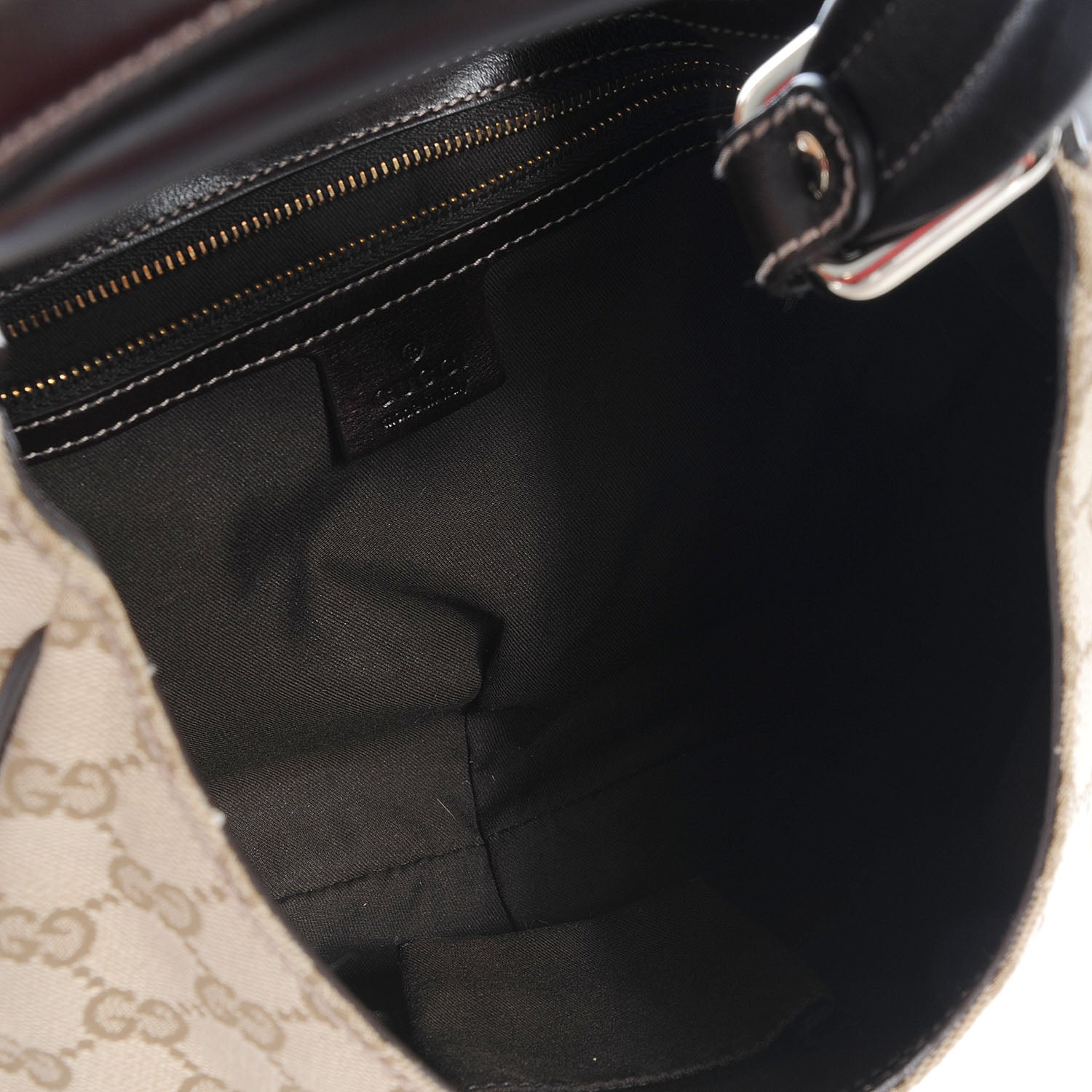 Gucci Monogram Horsebit Web Hobo 5 of 7
