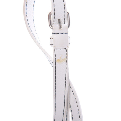 Balenciaga Calfskin XS Triangle Duffle White 14 of 17