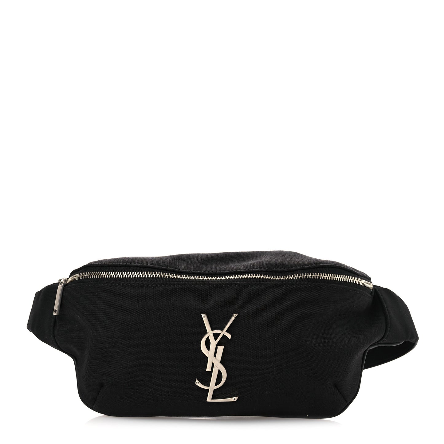 Canvas Monogram Belt Bag Black