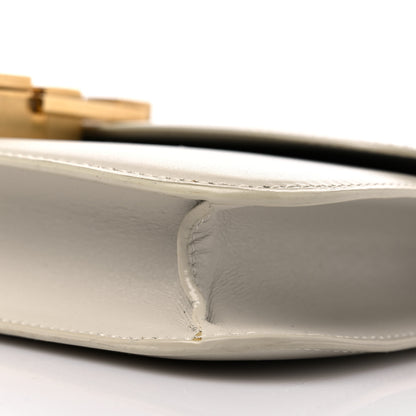 Saint Laurent Smooth Calfskin Carre Satchel Crema Soft 9 of 19