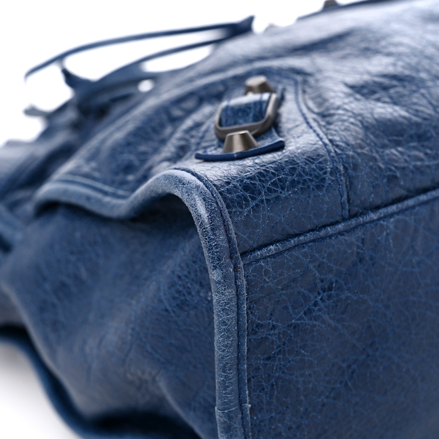 Balenciaga Agneau Classic Hardware City Bleu Mineral 8 of 14