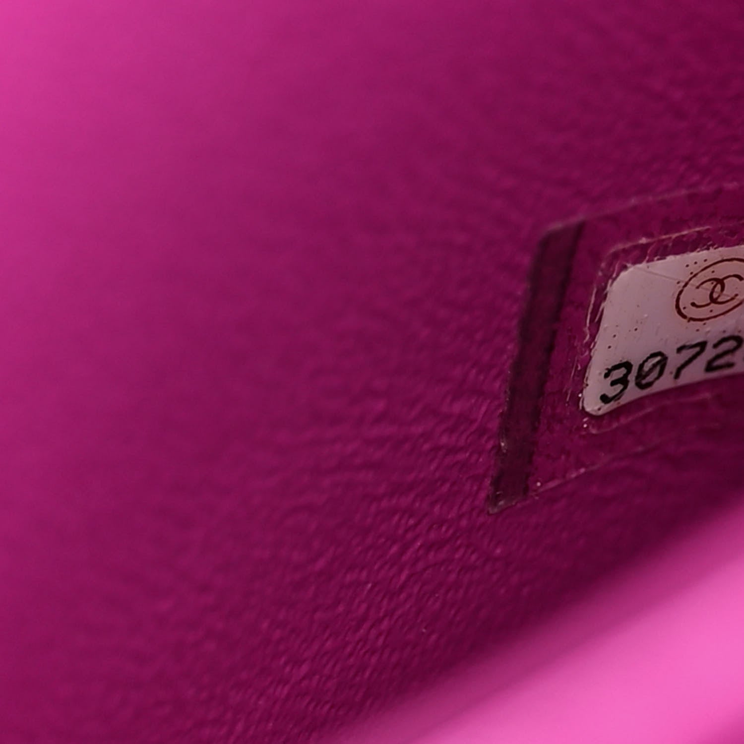 Chanel Lambskin Quilted Small Double Flap Purple 7 of 12
