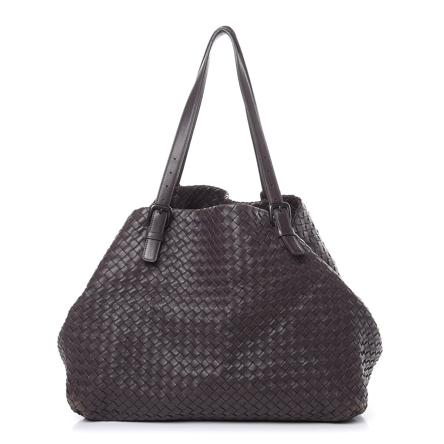 Nappa Intrecciato Large Cesta Tote Quetsche
