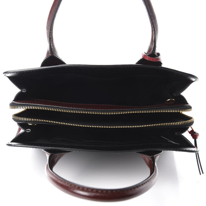 Marc Jacobs Saffiano Big Shot Tote Red Black 6 of 10