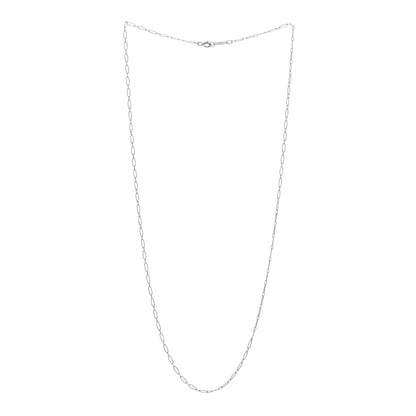Tiffany Sterling Silver Oval Link Chain Necklace 22" 3 of 4