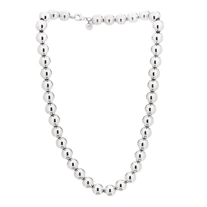 Tiffany Sterling Silver 10mm HardWear Ball Necklace 2 of 5