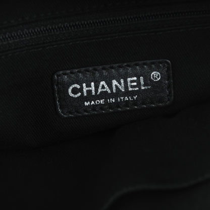 Chanel Canvas Mini Deauville Tote Dark Grey 6 of 7