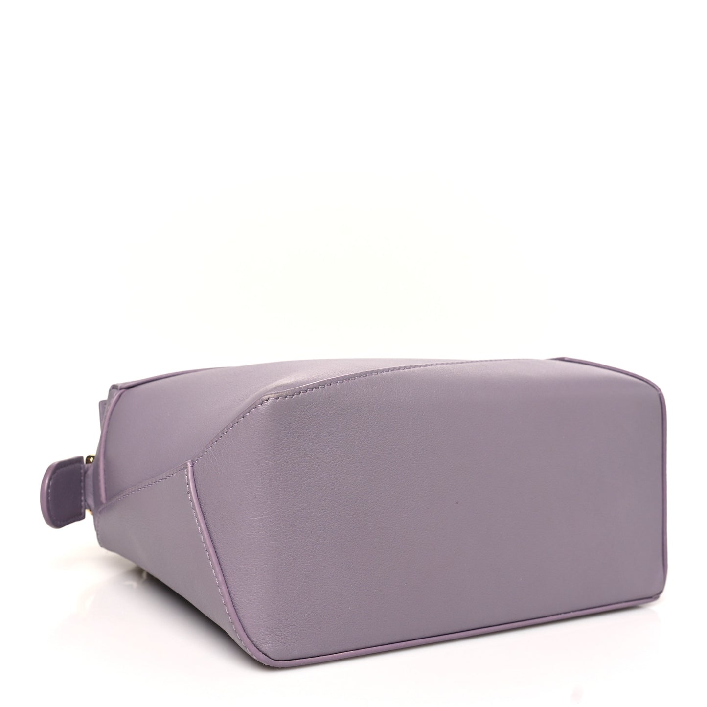Soft Grained Calfskin Small Puzzle Edge Bag Pale Aubergine Glaze