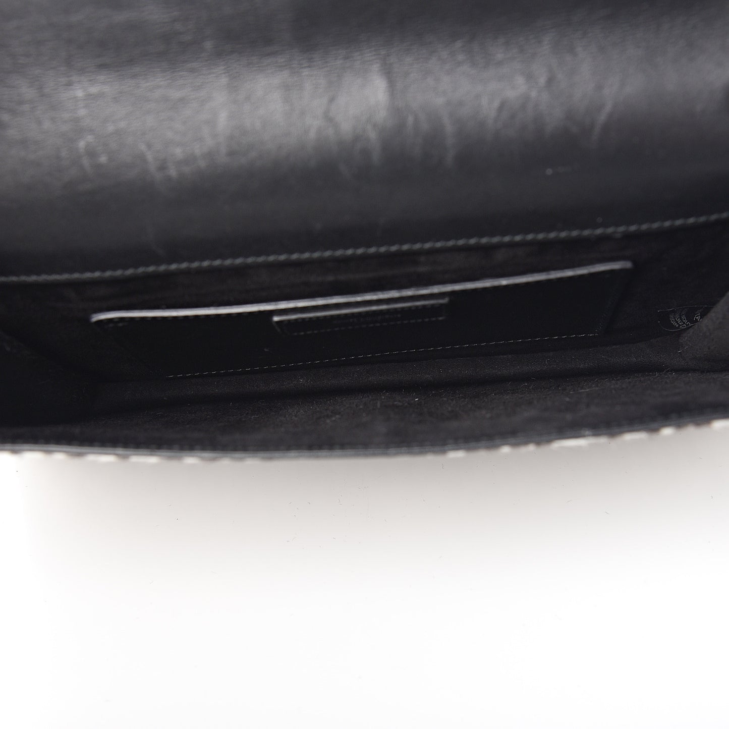 Calf Hair Calfskin Snow Leopard Medium Betty White Black