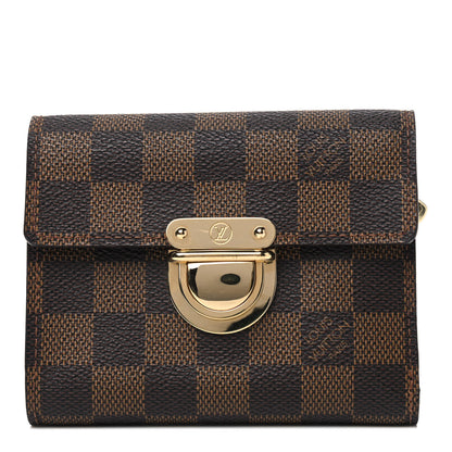 Louis Vuitton Damier Ebene Koala Compact Wallet 1 of 4