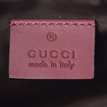 Gucci GG Supreme Monogram Blooms Mini Chain Bag Beige Multicolor Dry Rose 9 of 10