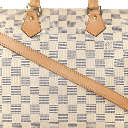 Louis Vuitton Damier Azur Speedy Bandouliere 30 13 of 14