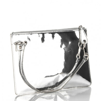 Louis Vuitton Monogram Miroir Inventeur Pochette Plat Silver 3 of 8