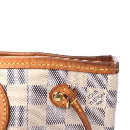 Louis Vuitton Damier Azur Neverfull PM 9 of 10
